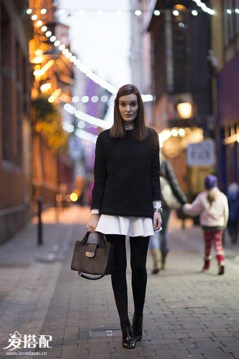 秋季会穿搭半身裙的女人，才是真的优雅