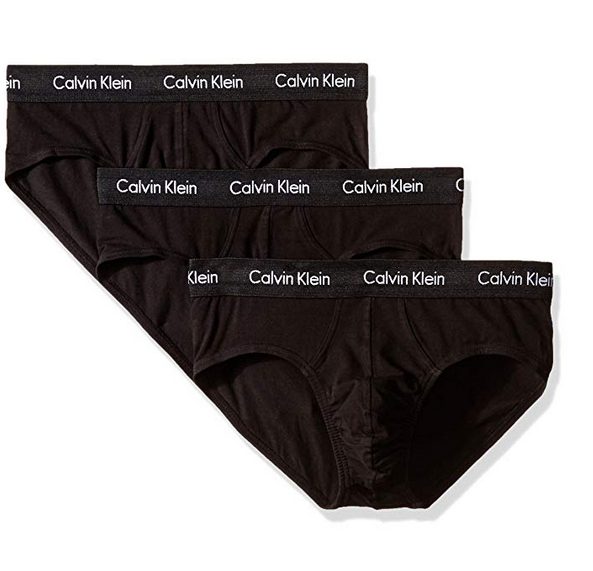calvin klein男士三角内裤3条装,穿着舒适有弹性