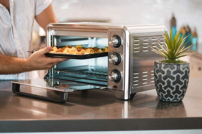 chefman台式不锈钢烤箱$46.66!